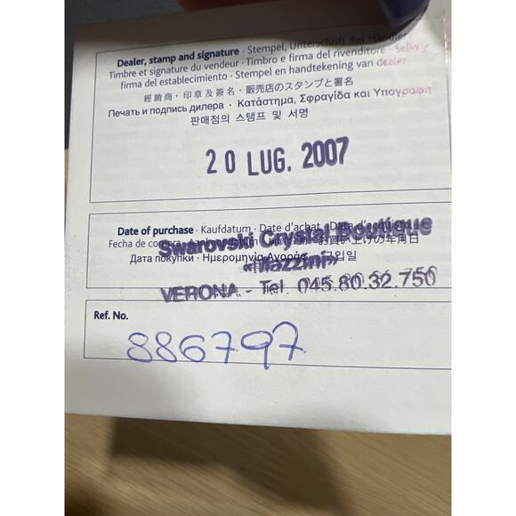 Swarovski Butterfly Rhinestone Dangle/Drop Fashion Earrings Rare Piercing - Picture 5 of 6